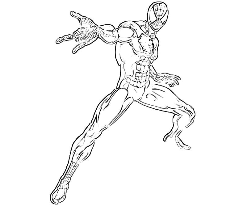 800x667 The Amazing Spider Man Coloring Pages 302781