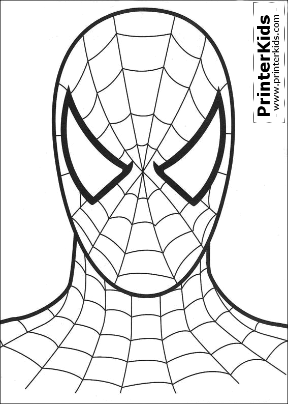 567x794 Amazing Spider Man Pages Printable Printable Spiderman Mask