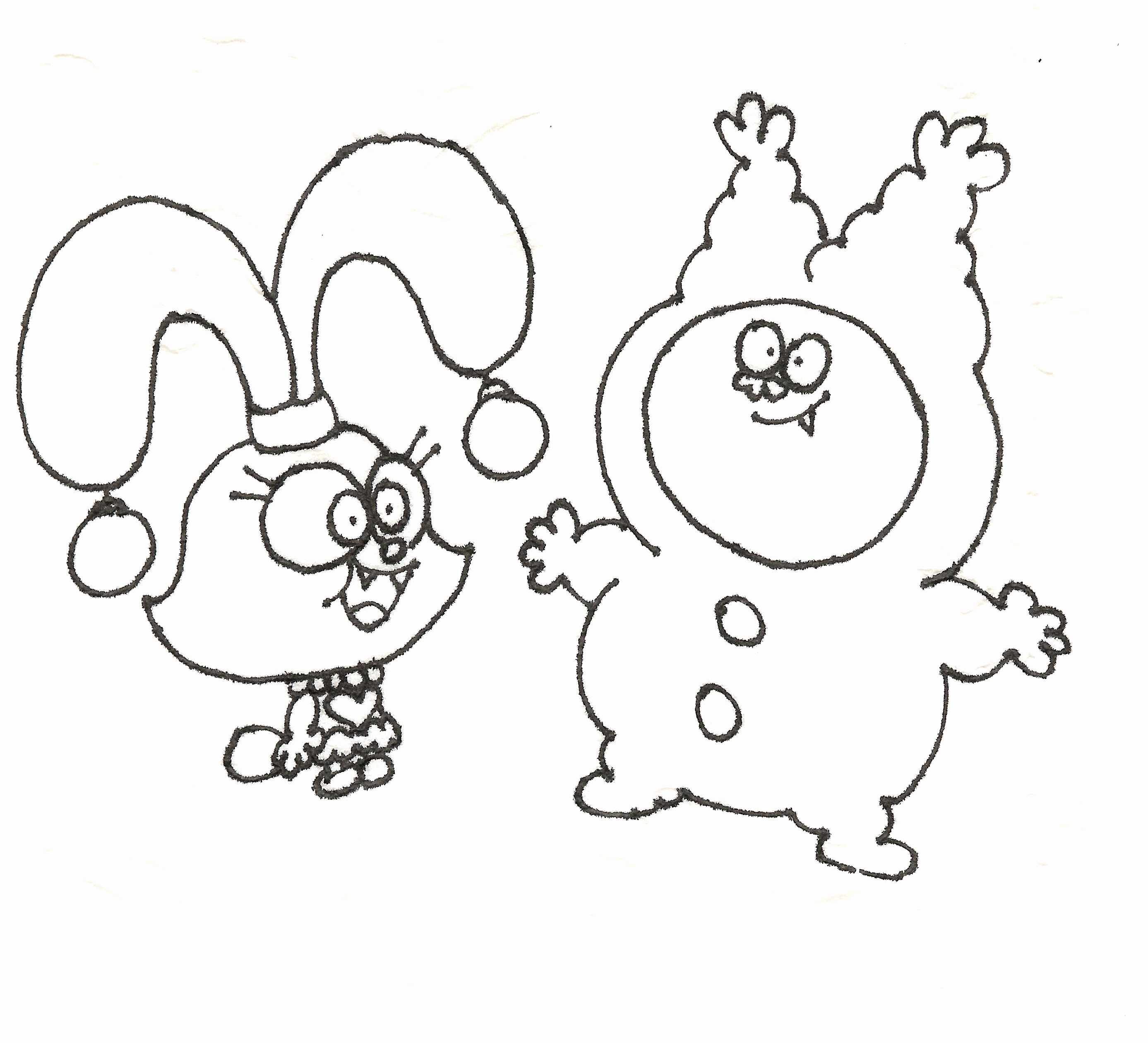2774x2521 Chowder Coloring Pages To Print Pics Amazing World Gumball