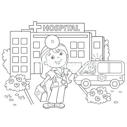 416x416 Hospital Coloring Pages Click To See Printable Version Of Checking