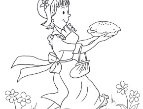 Amelia Bedelia Coloring Pages Free Coloring Page 290x220 Amelia Bedelia Coloring Pages Free Coloring Page