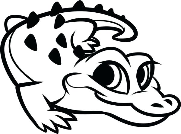 600x444 Coloring Page Alligator Alligator Coloring Pages Coloring Page