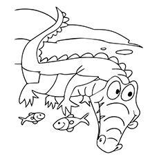 230x230 Top 25 Free Printable Alligator Coloring Pages Online