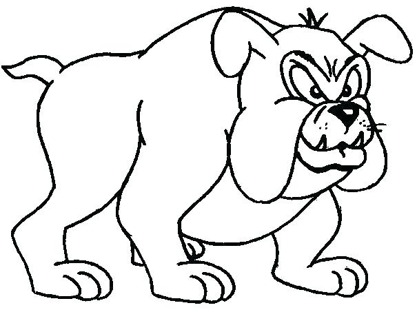 605x453 Bulldog Coloring Page Bulldogs Coloring Pages Bulldog Coloring