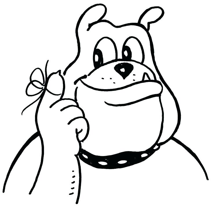 736x722 American Bulldog Coloring Pages Kids Coloring Bulldogs Coloring