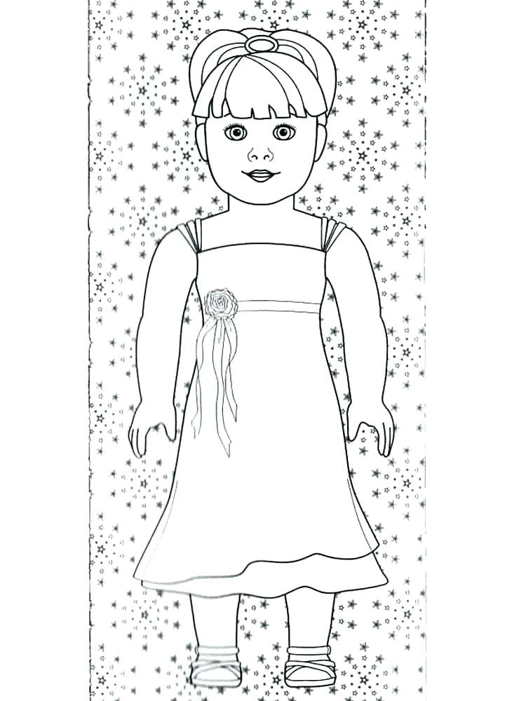 American Girl Coloring Pages 750x1000 American Girl Coloring Pages