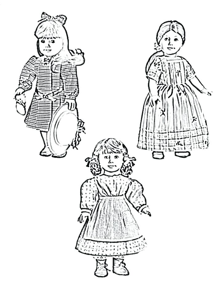 American Doll Coloring Pages Girl Doll Coloring Pages 728x942 American Doll Coloring Pages Girl Doll Coloring Pages