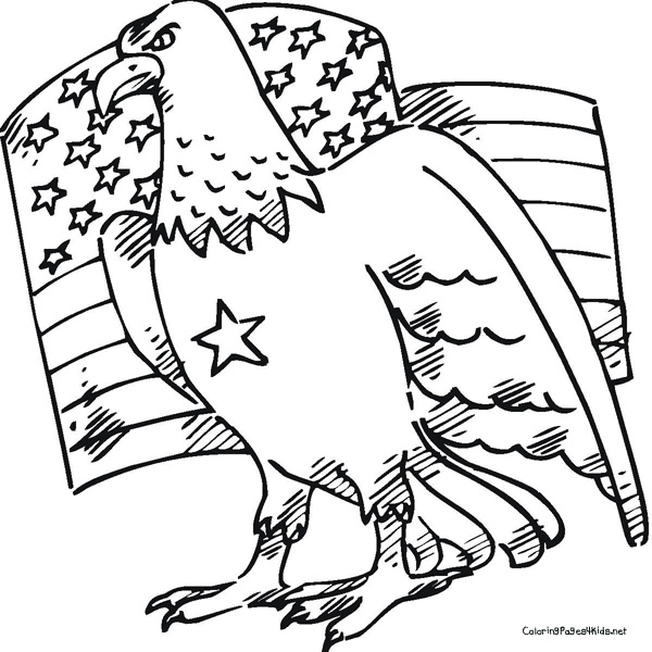 American Eagle Coloring Pages 600x600 American Eagle Coloring Pages