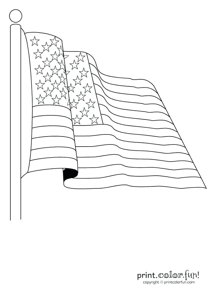 736x1012 Usa Flag Coloring Page Coloring Pages The Best N Flag Coloring