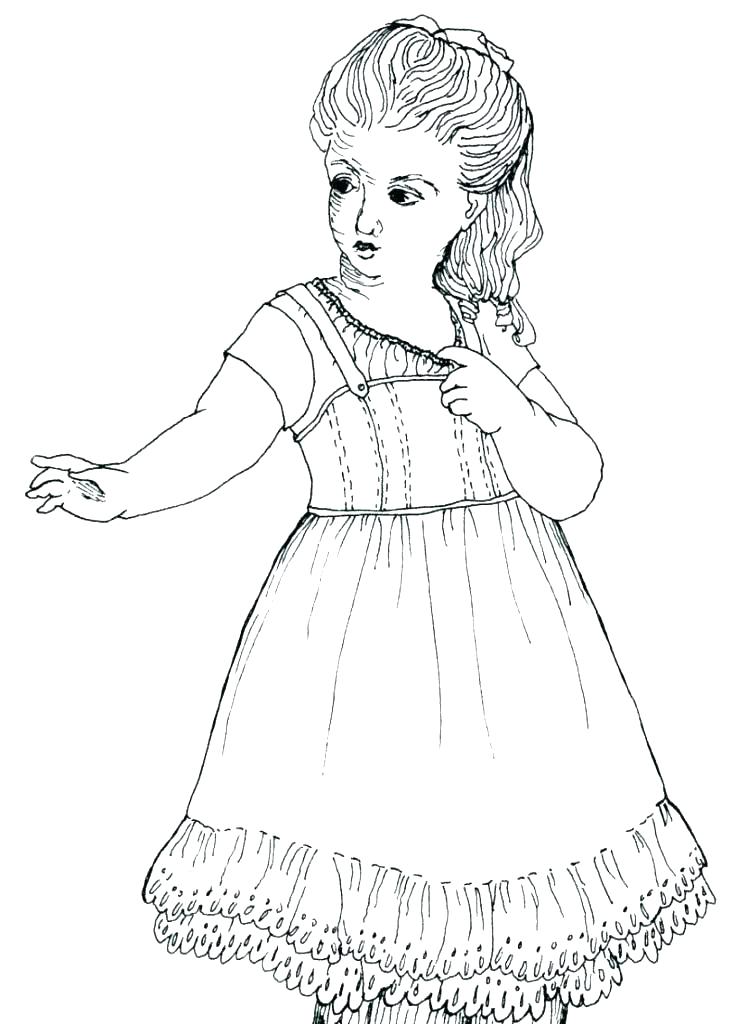 American Girl Coloring Pages Or Coloring Pages Of Girl Dolls 748x1024 American Girl Coloring Pages Or Coloring Pages Of Girl Dolls