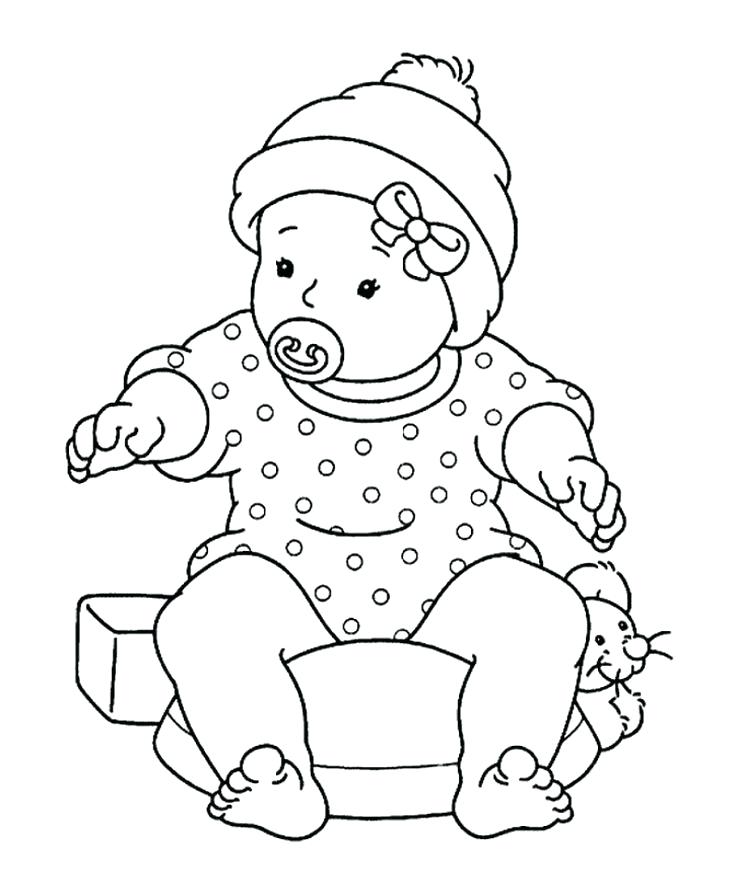 Doll Coloring Pages Good Doll Coloring Pages For Year Color Pages 736x895 Doll Coloring Pages Good Doll Coloring Pages For Year Color Pages