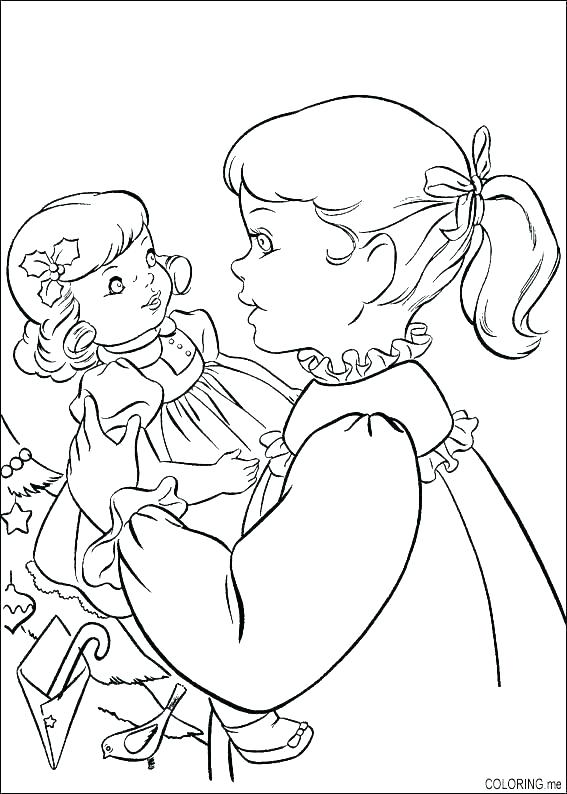 567x794 Coloring Pages American Girl Free Girl Coloring Pages Free Anime