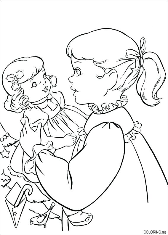 567x794 American Girl Doll Coloring Girl Doll Coloring Pages Grace Girl