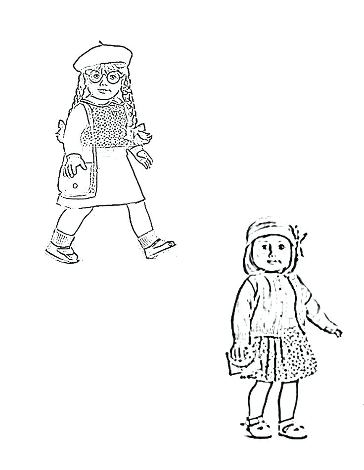 736x952 American Girl Doll Coloring Pages Doll Coloring Pages Coloring