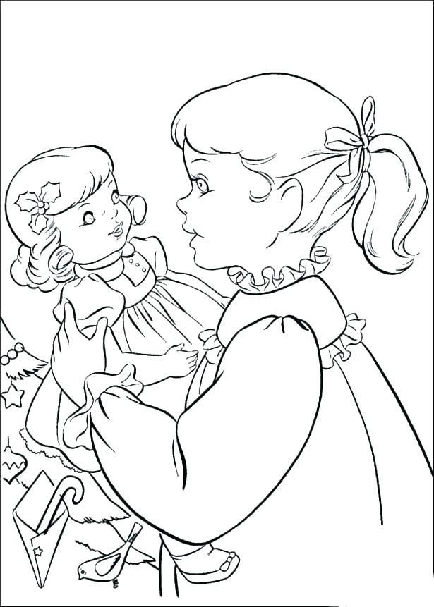 American Girl Doll Coloring Pages To Print Doll Coloring Pages 615x861 American Girl Doll Coloring Pages To Print Doll Coloring Pages