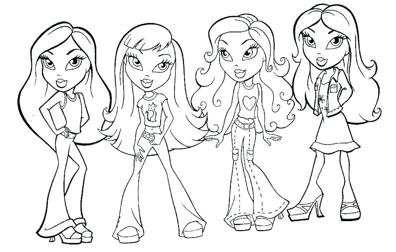 794x506 American Girl Coloring Pages To Print Amazing Free Printable Girl