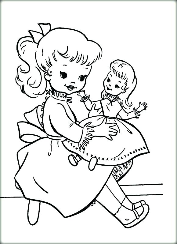 580x797 Coloring Pages Of American Girl Doll Saige Printable Coloring Girl