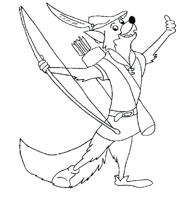600x686 Coloring Robin Coloring Page Hood Pages Winning Pose American