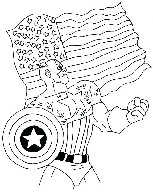 496x633 Captain Coloring Book Pages Get This Avengers Printable Captain