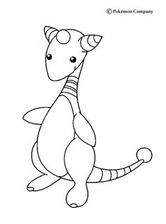 236x318 Ampharos Coloring Pages Color Bros