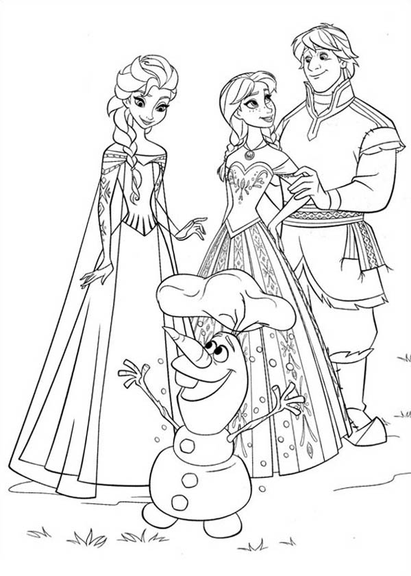 600x840 Anna And Elsa Coloring Pages Printable