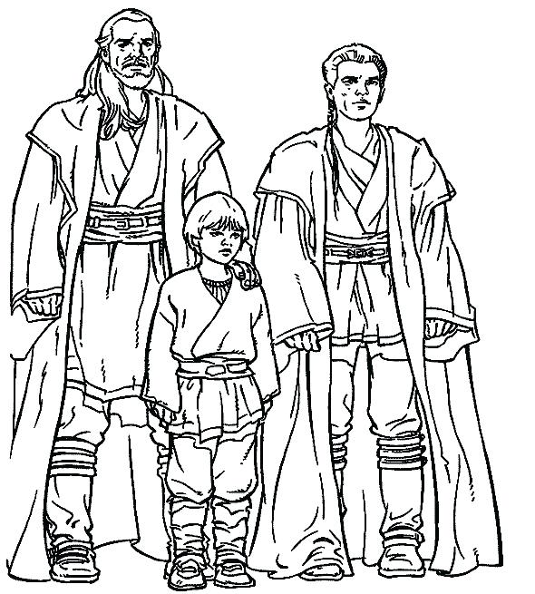 Star Wars Coloring Pages Anakin Skywalker 590x655 Star Wars Coloring Pages Anakin Skywalker