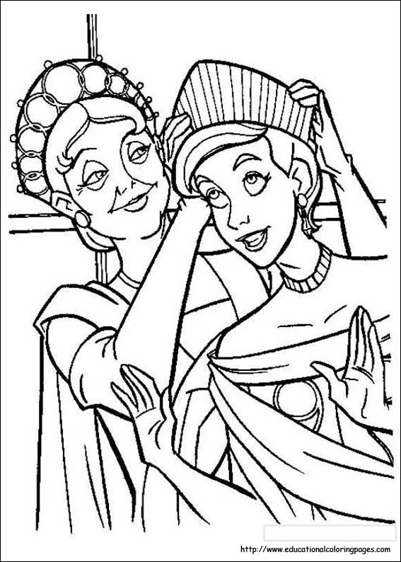 567x794 Anastasia Coloring Pages
