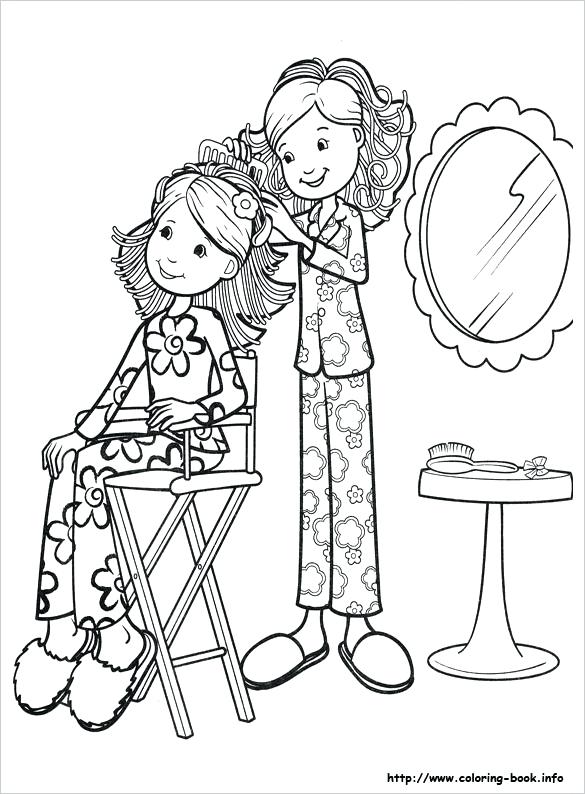 585x794 Coloring Pages For Girls Free Printable Word Anastasia Catris