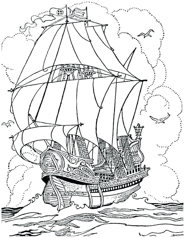 600x776 Free Printable Anchor Coloring Pages Nautical Page Also Hope Naut