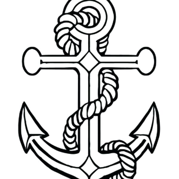 600x600 Anchor Coloring Page Free Coloring Pages Coloring Pages Anchor