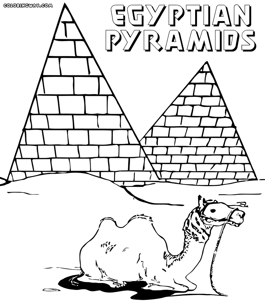 Ancient Egypt Coloring Pages