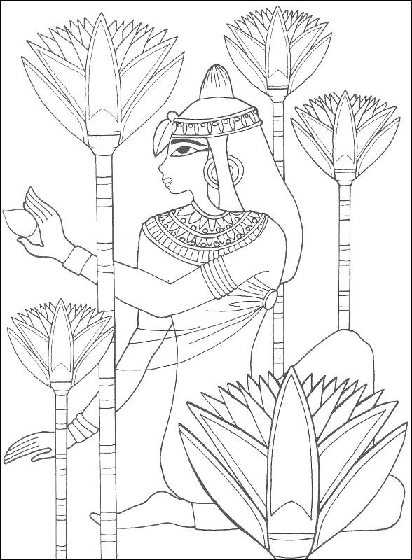 Ancient Egypt Coloring Sheets 588x800 Ancient Egypt Coloring Sheets