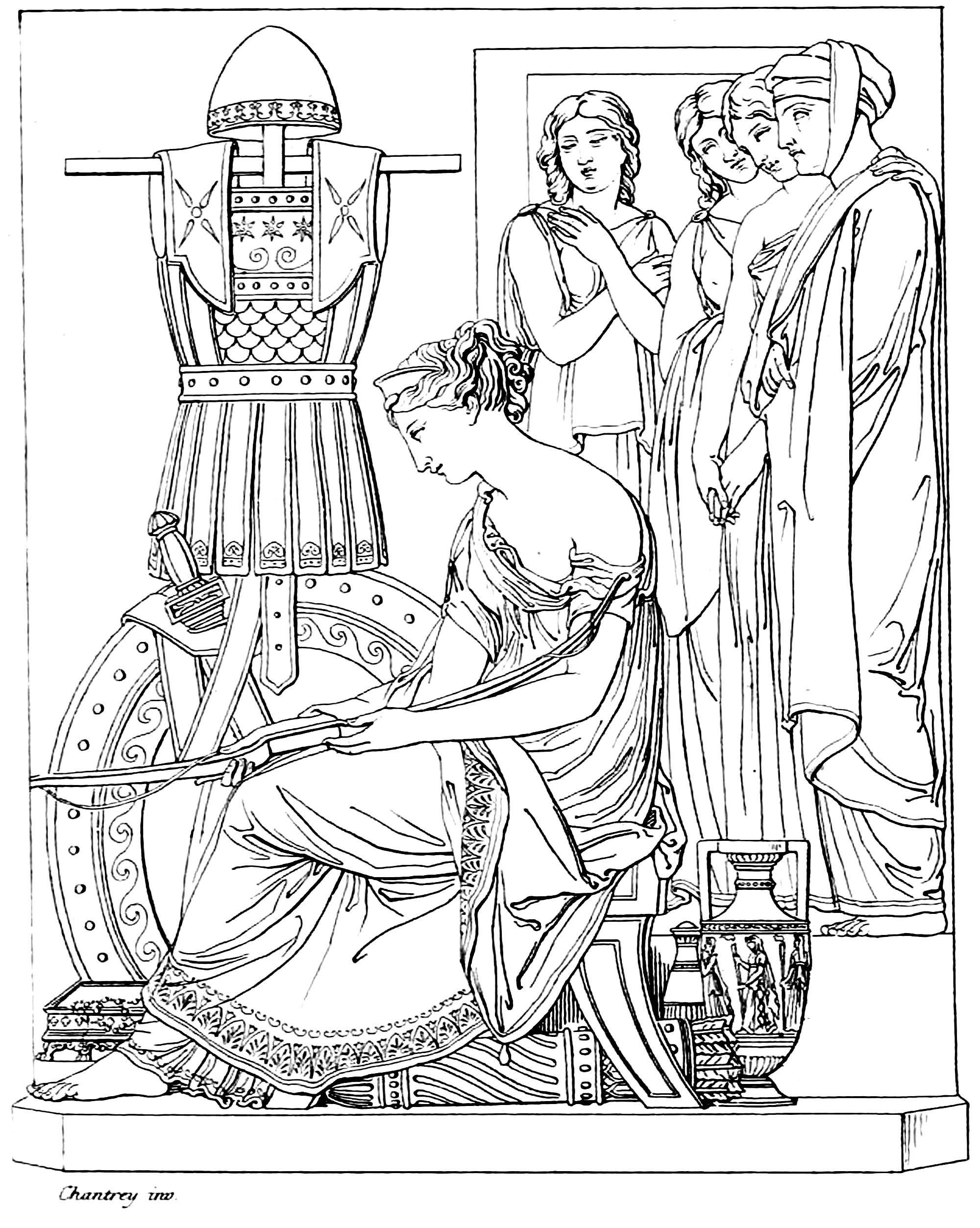 2000x2506 Ancient Greece Coloring Pages For Adults Ancient Greek Coloring