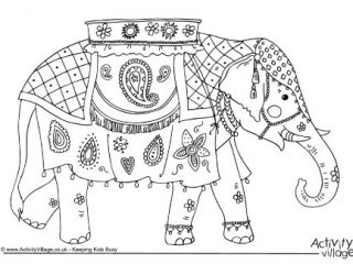 320x240 India Coloring Page India Coloring Pages 5701 Printable