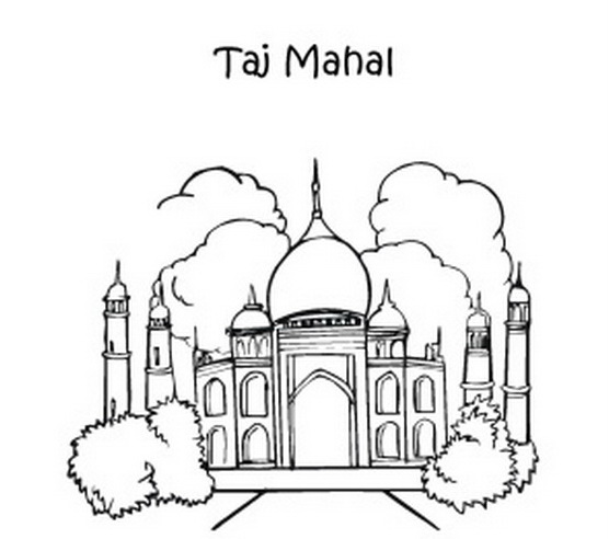 556x492 Coloring Pages For Ancient Wonders Of The World 03 Orient