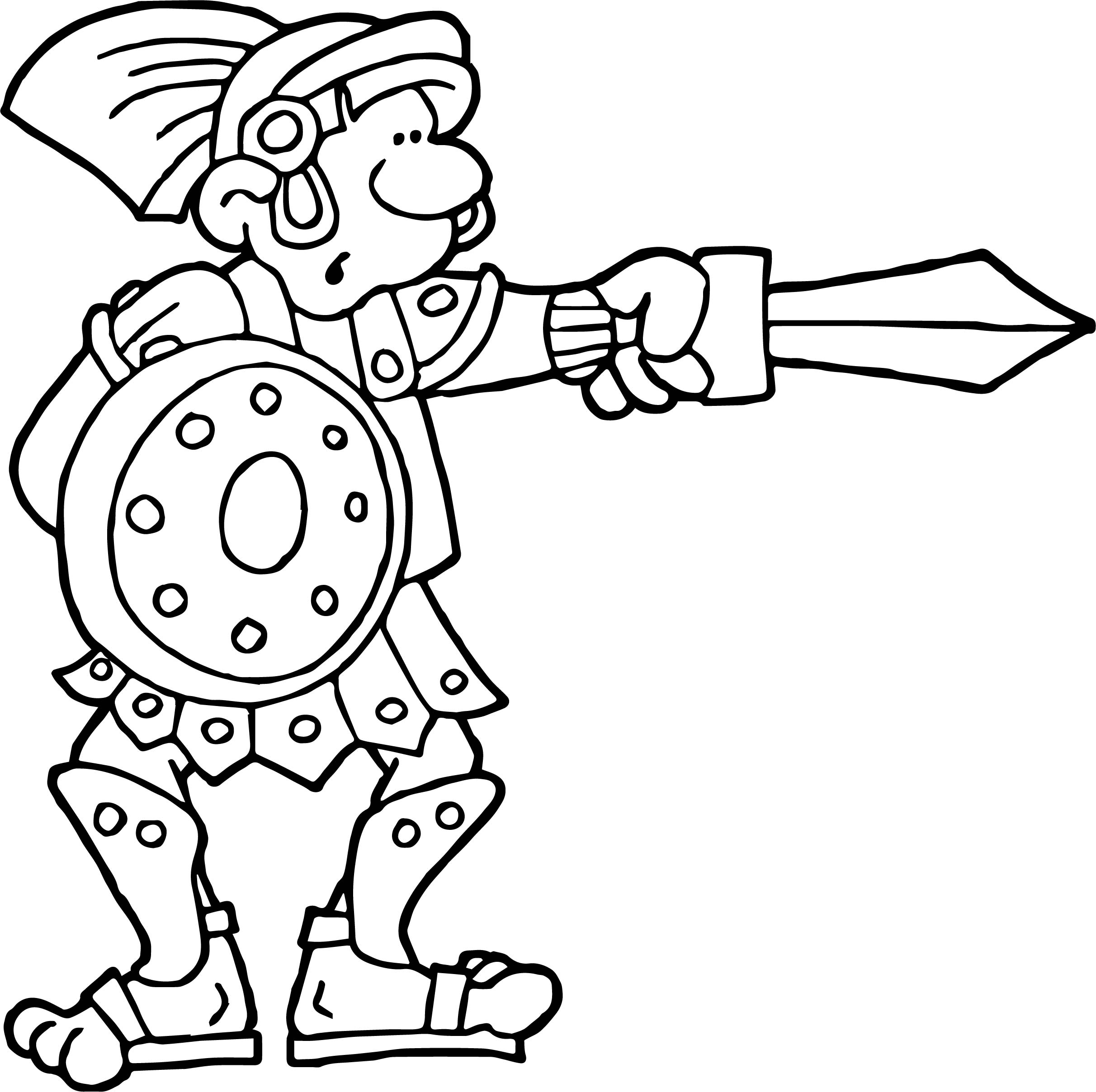 Ancient Rome Coloring Sheets 9