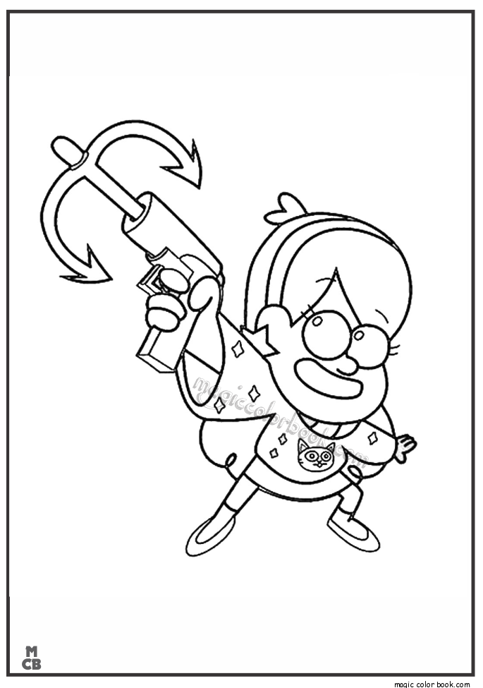 685x975 Delightful Ideas Gravity Falls Coloring Book Pin By Andrea Guzzini