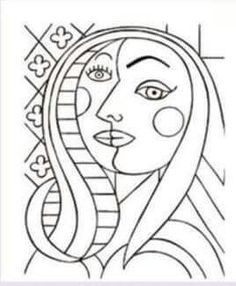 236x286 Picasso Cubism Coloring Pages Unique Pin By Polanco Andrea On Cole