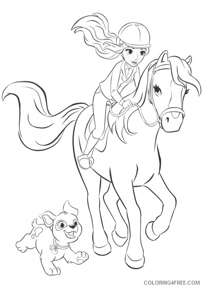 418x591 Lego Friends Coloring Pages Andrea Coloring4free