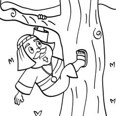236x236 Bible Coloring Pages Zacchaeus Best Of Pin By Andrea Garrido