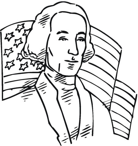 452x480 First President Coloring Sheets