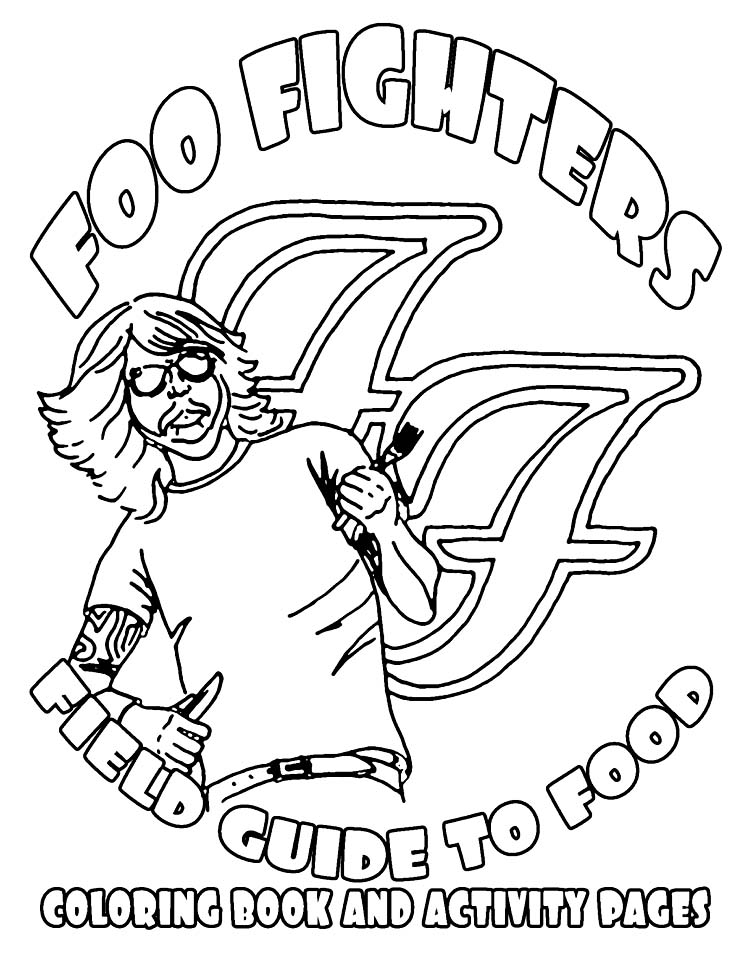 Foo Fighters New Rider Features Coloring Book Best Rider Ever 750x970 Foo Fighters New Rider Features Coloring Book Best Rider Ever