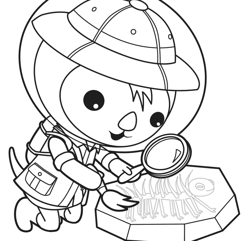 822x800 Octonauts Coloring Pages To Print And Download Free Prntable