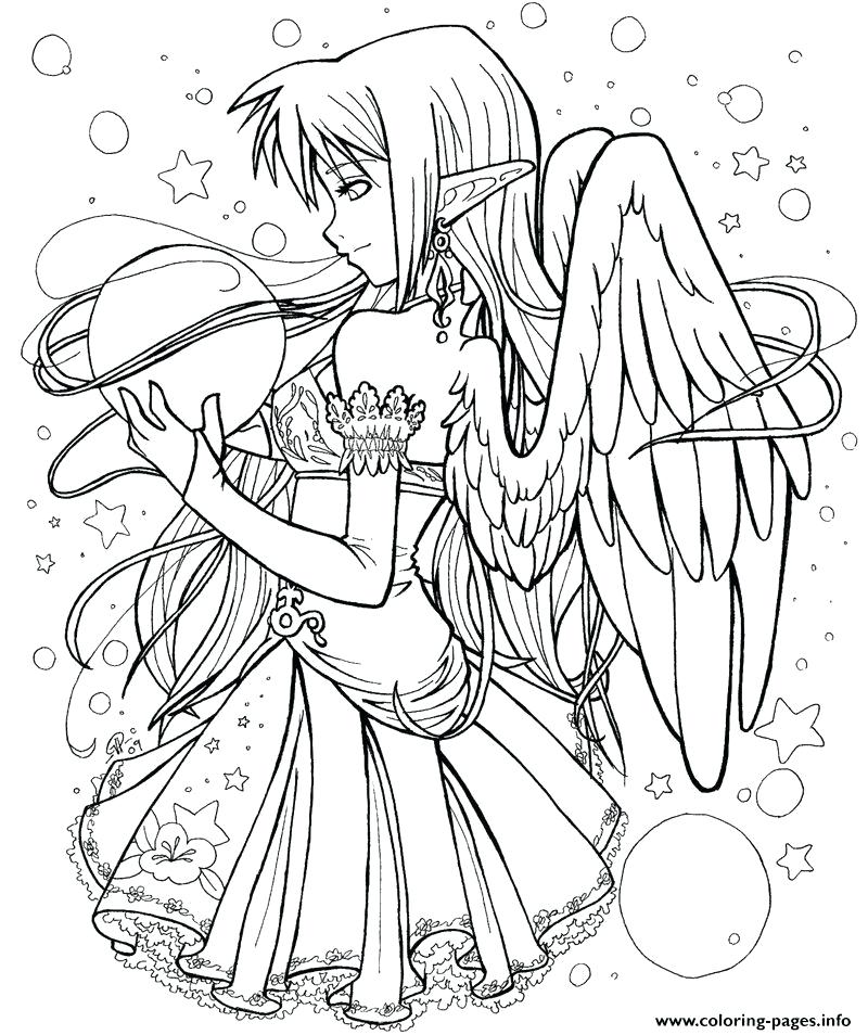 800x954 Angel Colouring Pages Printable Dark Angel Coloring Pages Anime
