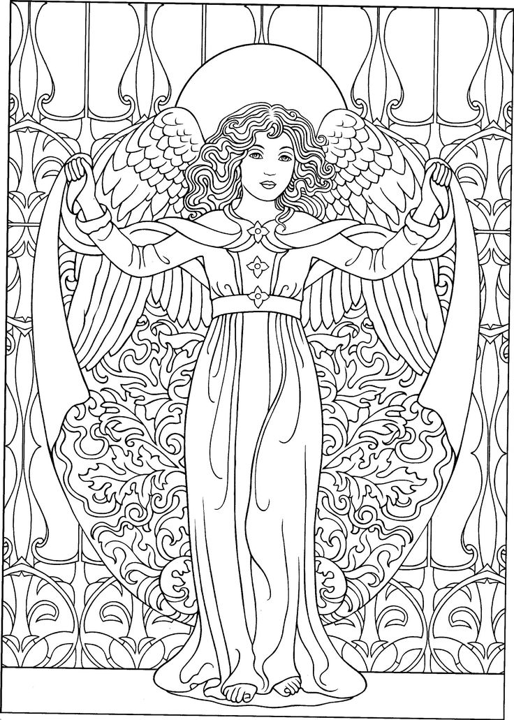 736x1031 438 Best Colouring~fairies~angels Images