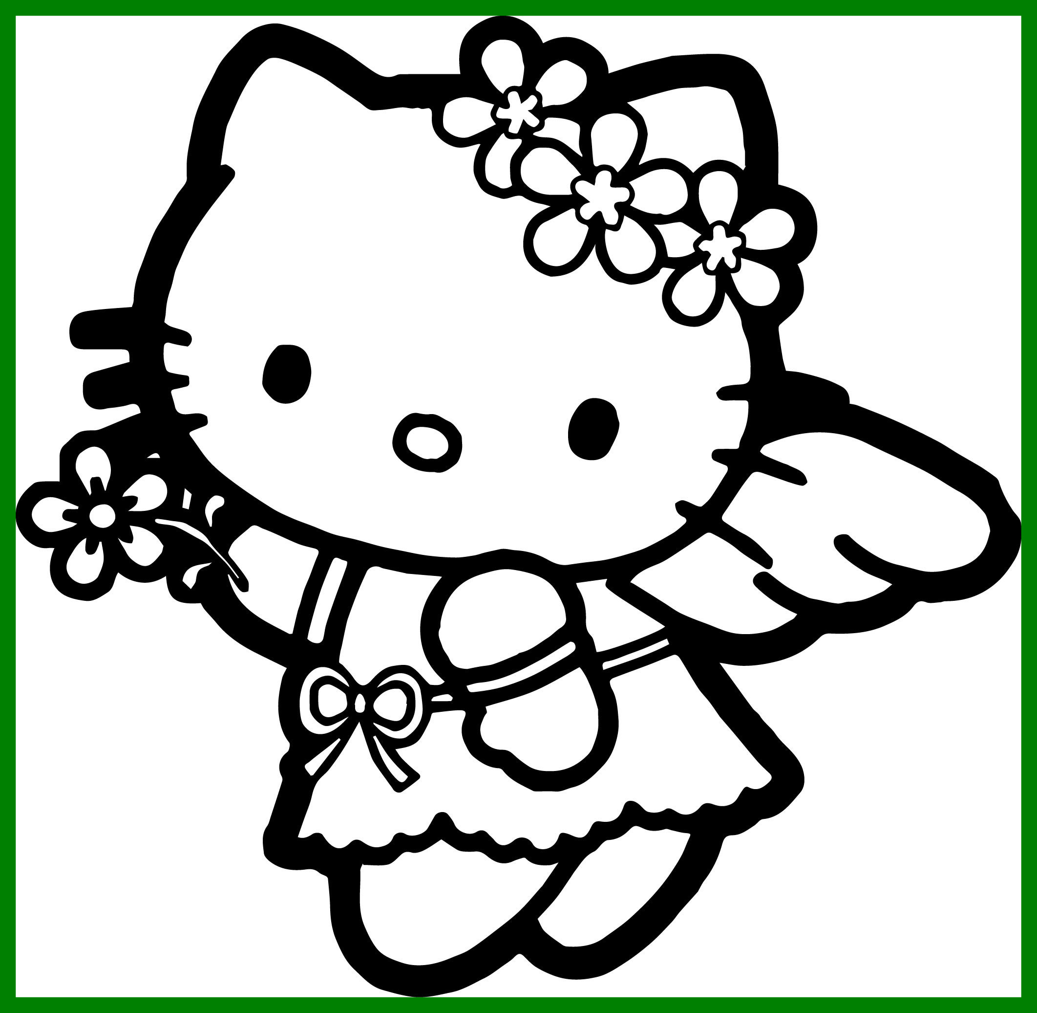 2123x2072 Appealing Kitty Coloring Page Best Of Hello Christmas For Angel