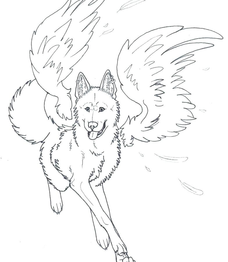 784x900 Anime Coloring Pages Printable Angel For Kids Drawing Book Free