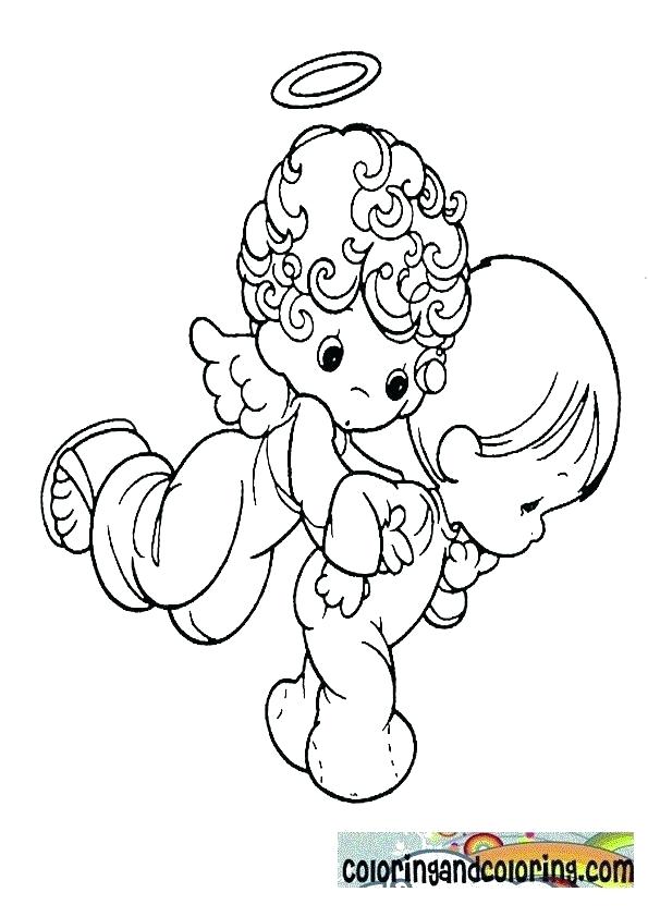 595x842 Precious Moments Love Coloring Pages Precious Moments Angels