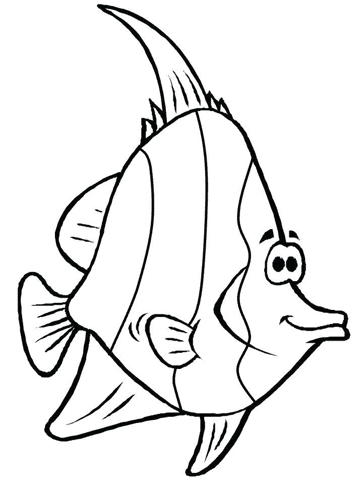 Angel Fish Coloring Page at GetColorings.com | Free printable colorings ...