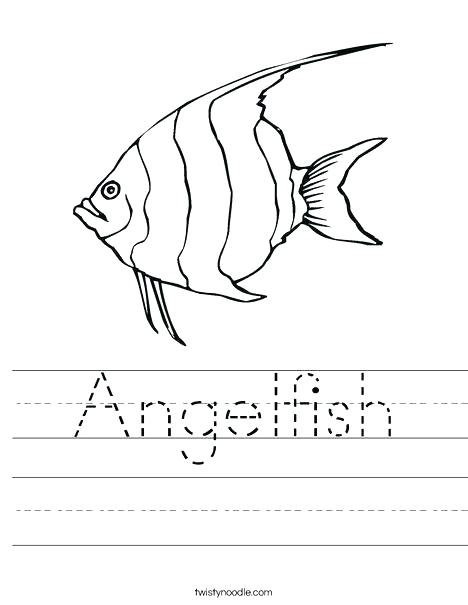 468x605 Angel Fish Coloring Page Angel Fish Coloring Page Angelfish